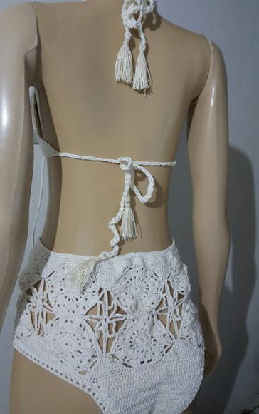 Biquíni Crochê Hot Pants