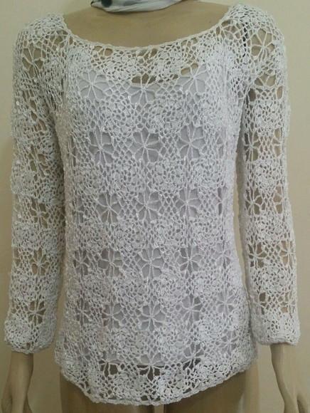 Blusa de Croche