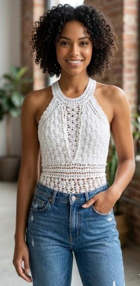 Body de Croche Adulto