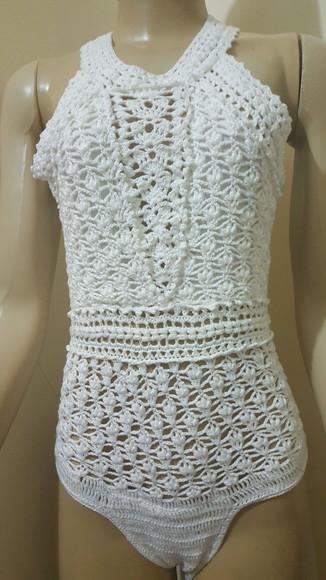 Body de Croche Adulto