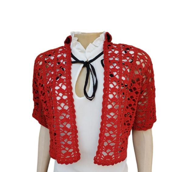 Bolero de Crochê