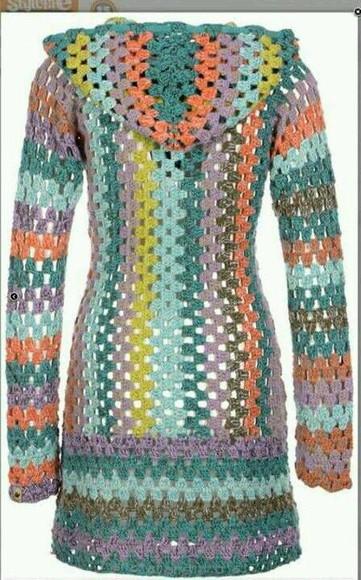 Cardigan de Crochê