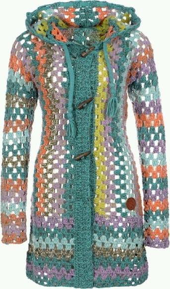 Cardigan de Crochê