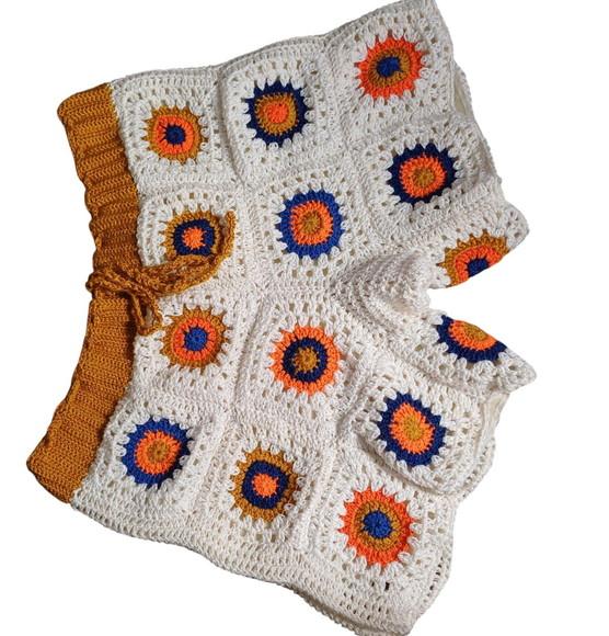 Conjunto de Crochê Masculino