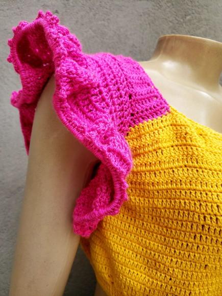 Cropped Crochê