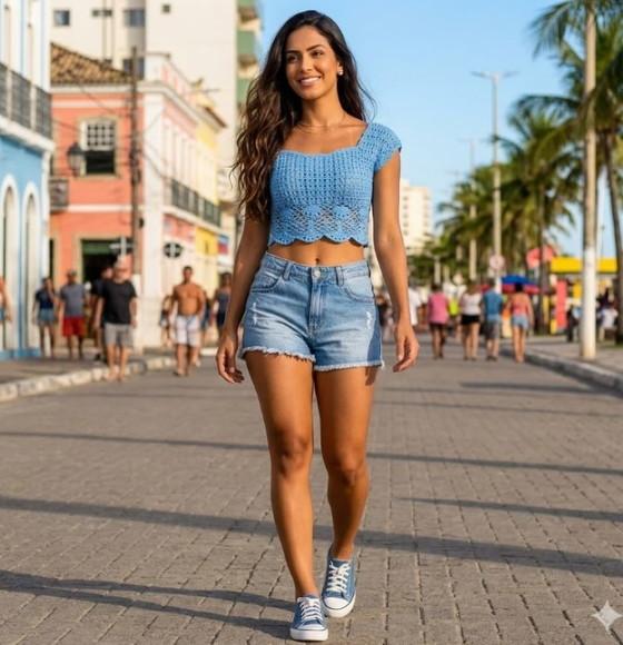 Cropped Croche