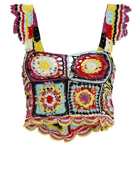 Cropped Crochê