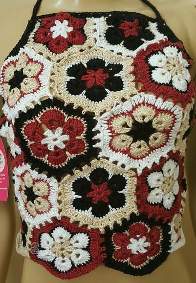 Cropped Crochê
