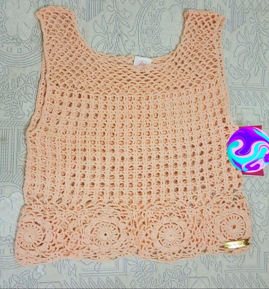 Cropped Crochê