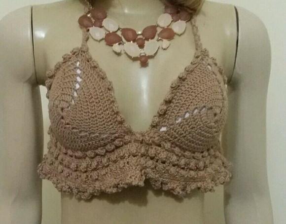 Cropped Crochê