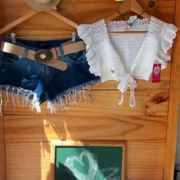 Cropped Crochê
