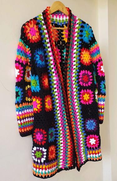 Kimono Crochê Tal Mãe E Tal Filha