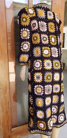 Kimono Squares Crochê