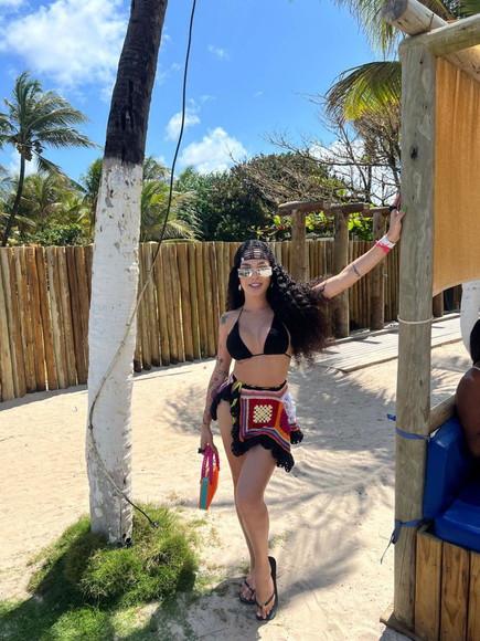 Saia / Saida de Praia Croche
