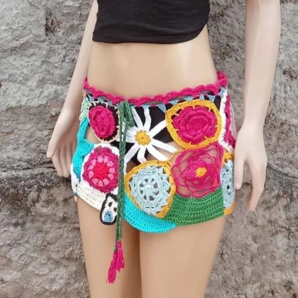 Saia / Saida de Praia Croche
