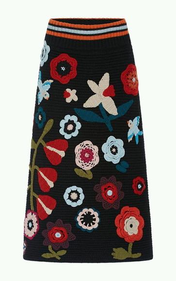 Saia Midi em Croche