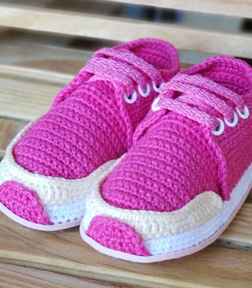 Sapatinho de Bebê Crochê