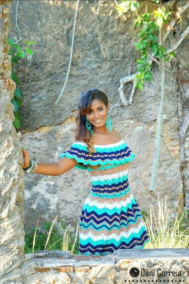 Vestido Ciganinha Croche