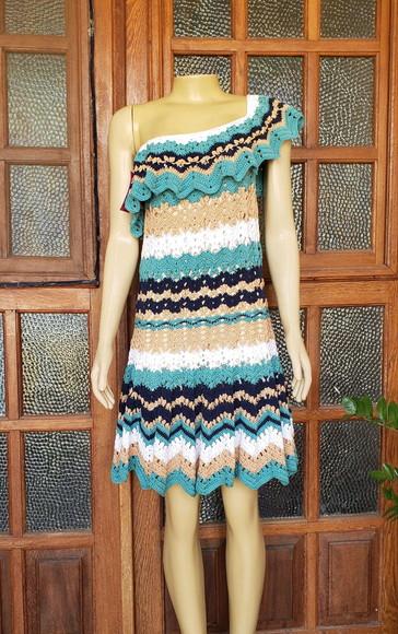 Vestido Ciganinha Croche