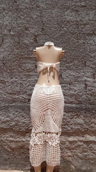 Vestido Crochê Adulto