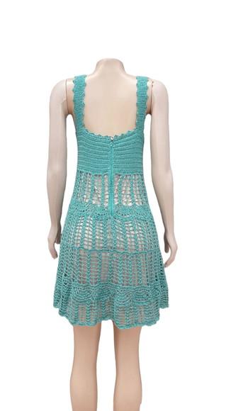 Vestido Crochê Adulto