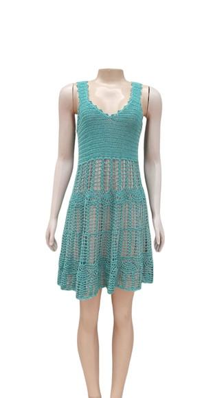 Vestido Crochê Adulto