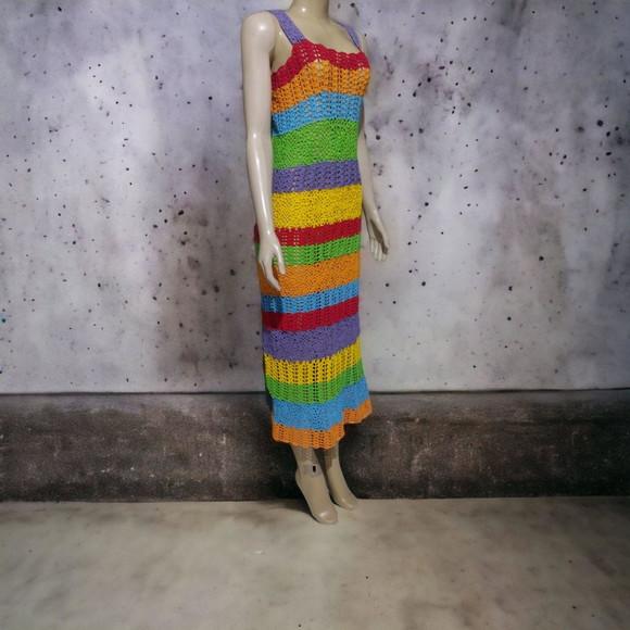 Vestido Crochê Adulto
