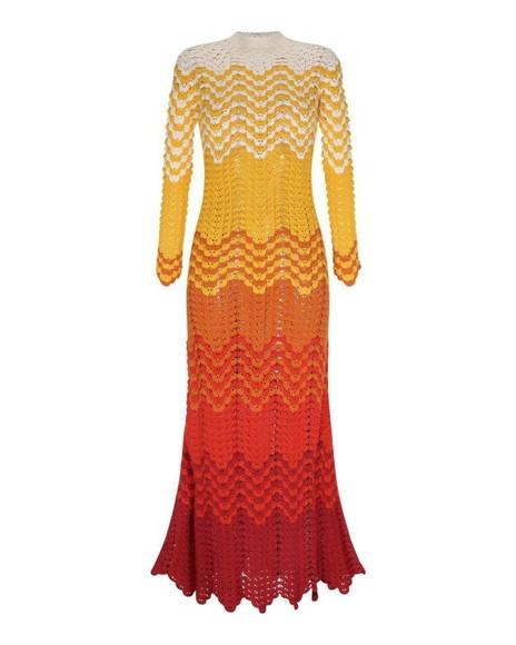 Vestido Crochê Adulto