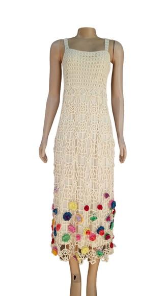 Vestido Crochê Adulto