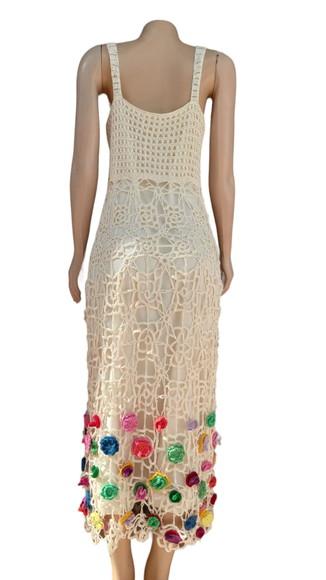 Vestido Crochê Adulto