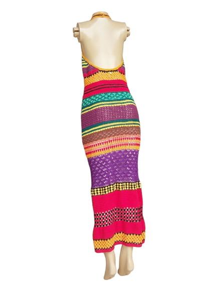 Vestido Crochê Adulto