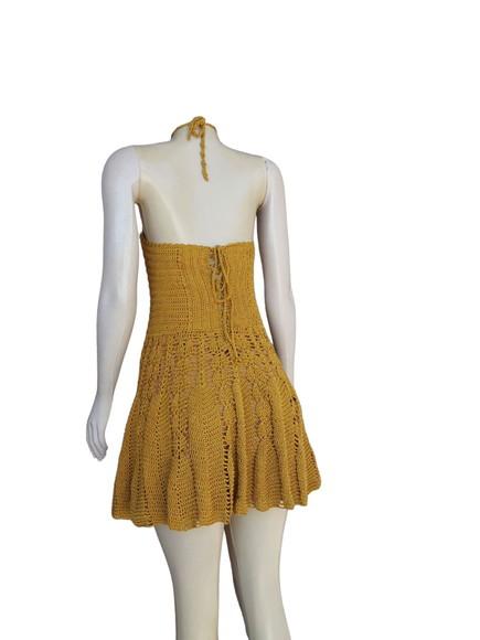 Vestido Crochê Adulto