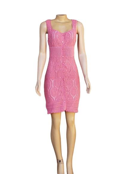 Vestido Crochê Adulto