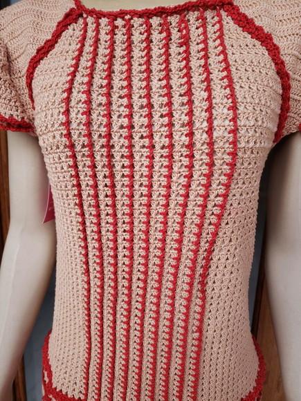 Vestido Crochê Adulto