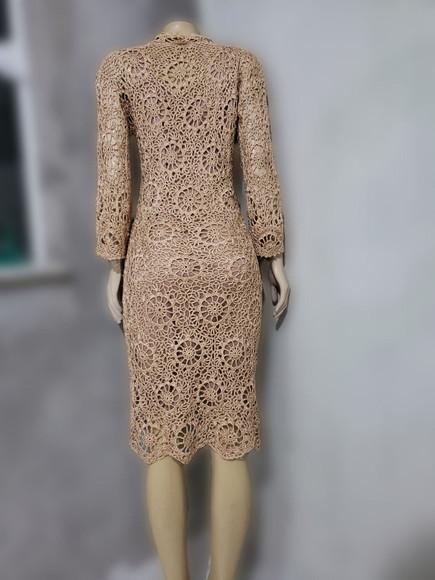 Vestido Crochê Adulto