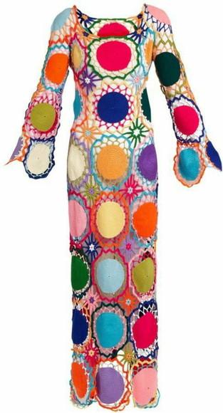 Vestido Crochê Adulto