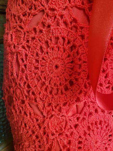Vestido Crochê Adulto