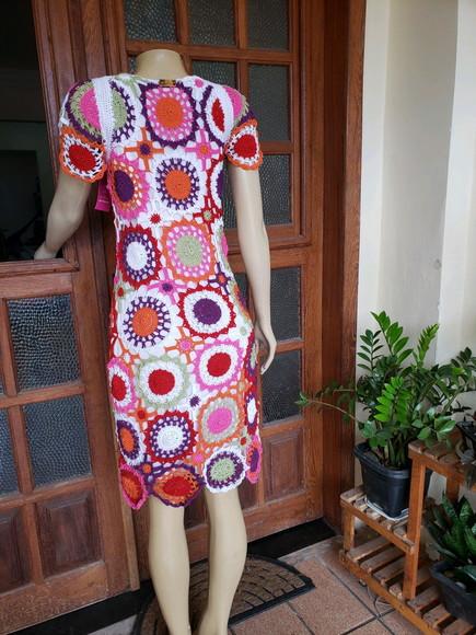 Vestido Crochê Adulto