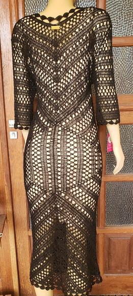 Vestido Crochê Adulto