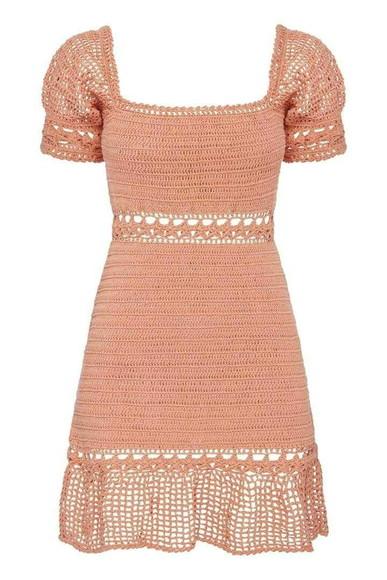 Vestido Crochê Adulto