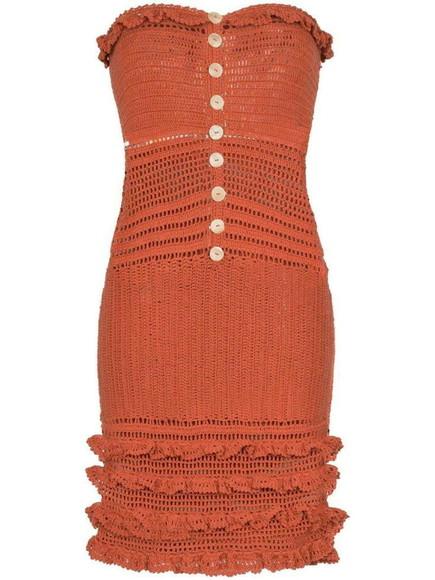 Vestido Crochê Adulto