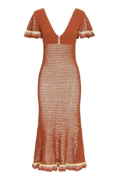 Vestido Crochê Adulto