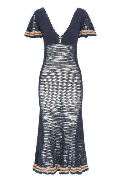 Vestido Crochê Adulto