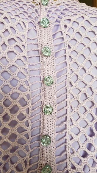 Vestido Crochê Adulto