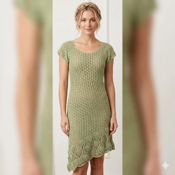 Vestido Crochê Adulto