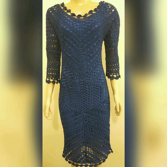 Vestido Crochê Adulto