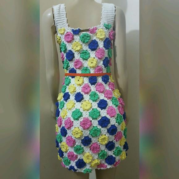 Vestido Crochê Adulto
