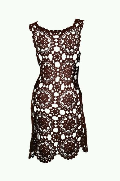 Vestido Crochê Adulto