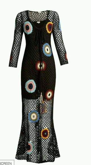 Vestido Crochê Adulto