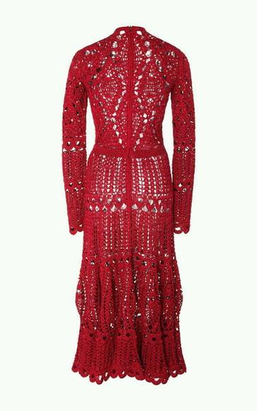 Vestido Crochê Adulto